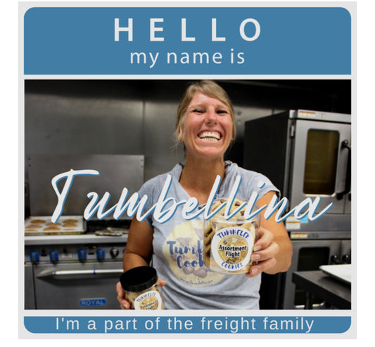 Faces of Freight - Meet Tumbellina, owner of Tumbeler Cookies!