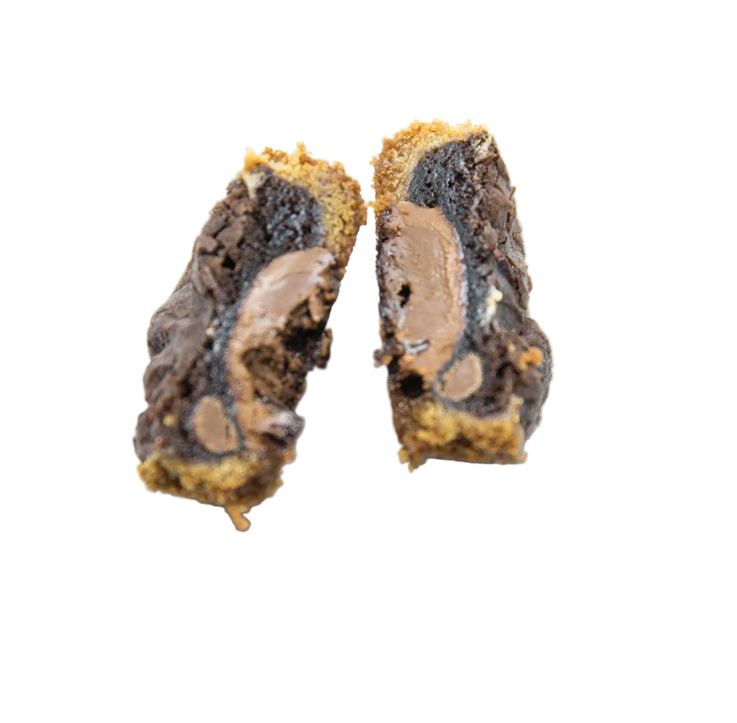 Chocolate Mountain — Tumbeler Cookie Topped with a Ghirardelli Brownie & Filled with a Chocolate Truffle