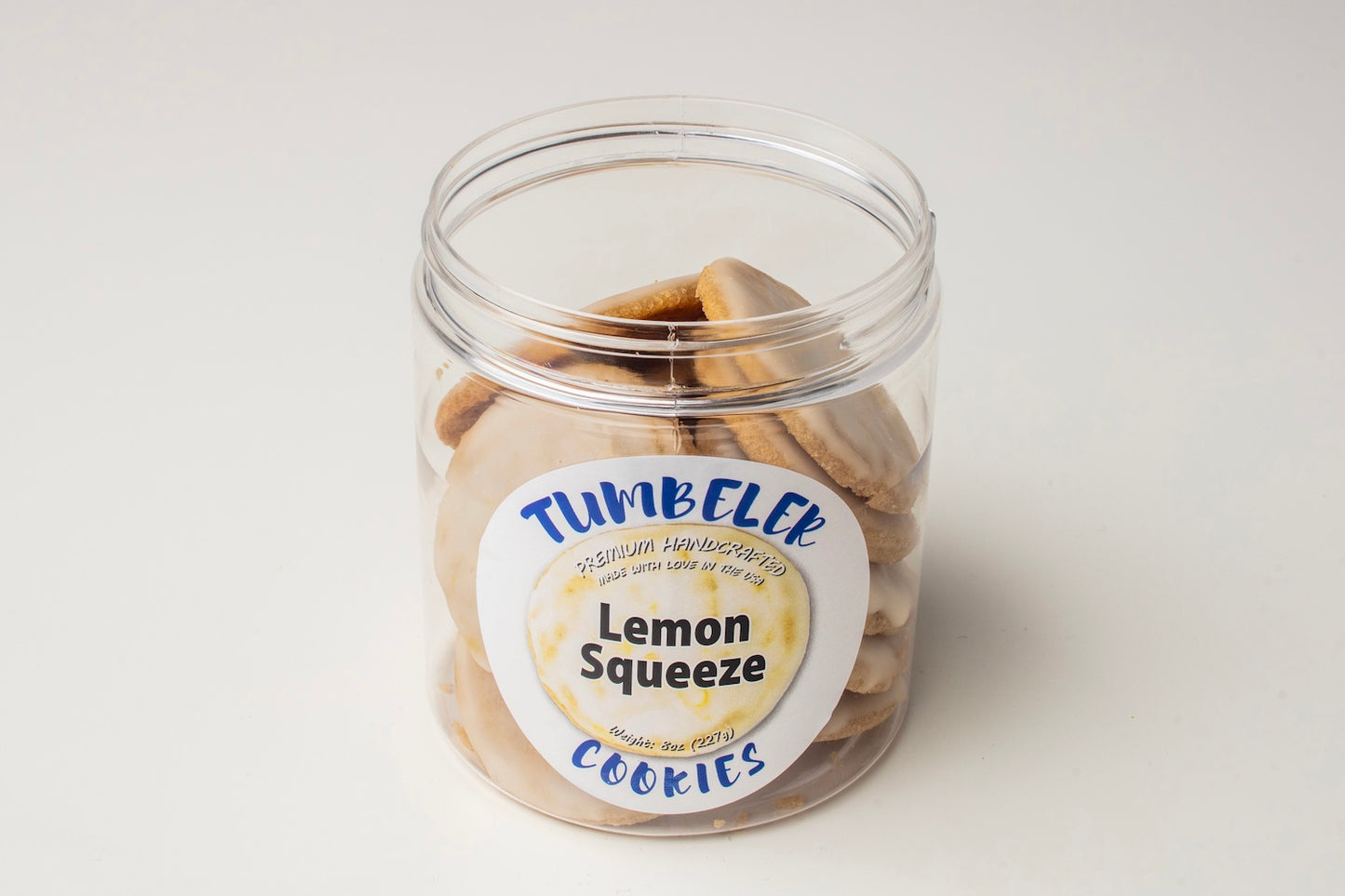 Lemon Squeeze — Tumbeler Cookie with real lemon juice frosting